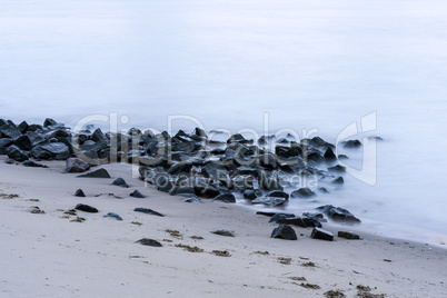 Elbstrand im Winter