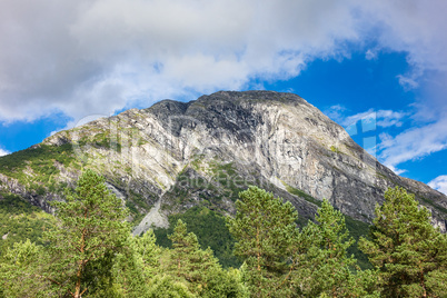 Landschaft mit Berge in Norwegen
