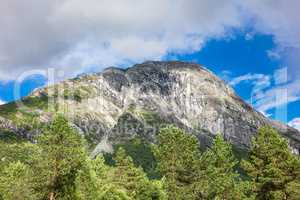 Landschaft mit Berge in Norwegen