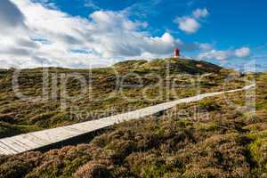 Leuchtturm in Norddorf auf der Insel Amrum