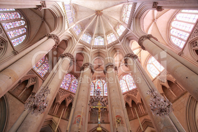 Le Mans St-Julien Cathedral Choir Vaults