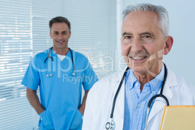 Portrait of doctor and surgeon