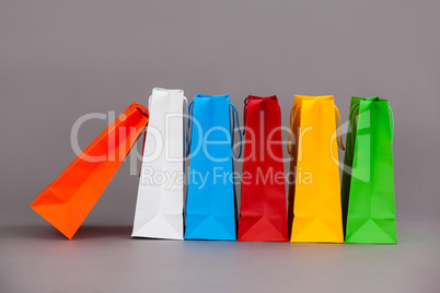 Colorful shopping bags