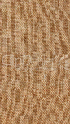 Brown burlap background - vertical