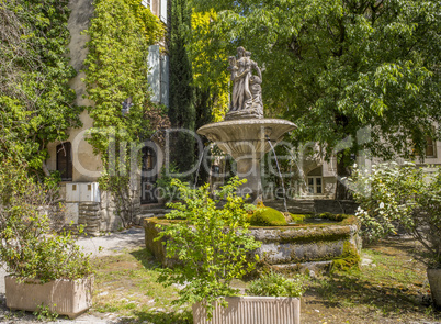 Dorf Saignon in der Provence, Frankreich