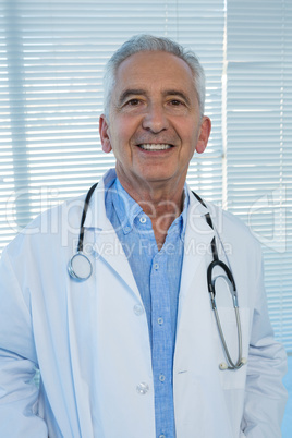 Portrait of smiling doctor