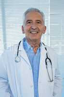 Portrait of smiling doctor