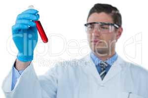 studio shot, white background, doctor, lab technician, medical, occupation, profession, professional
