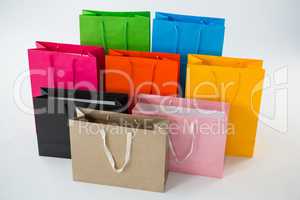 Colorful shopping bags