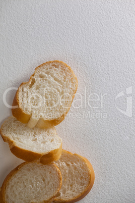 Close-up of bread slices