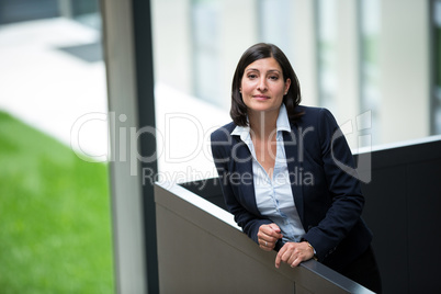 Businesswoman in office