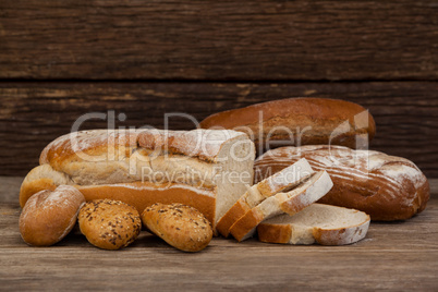 Various bread loaves