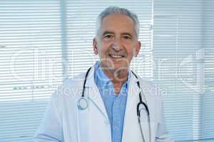 Portrait of smiling doctor