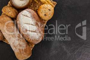 Various bread loaves