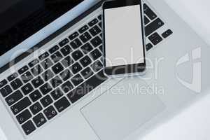 Laptop and smart phone