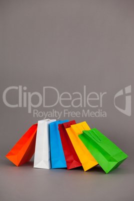 Colorful shopping bags