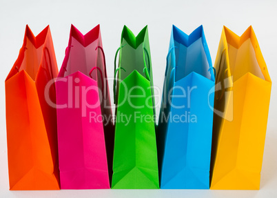 Colorful shopping bags