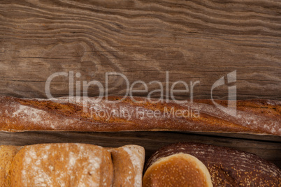Various bread loaves