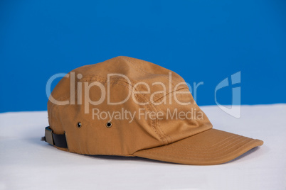 Brown cap