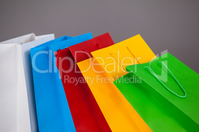 Colorful shopping bags