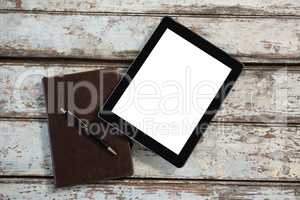 Digital tablet and diary with pen