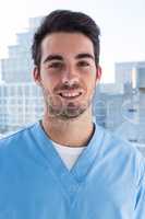 Portrait of handsome surgeon