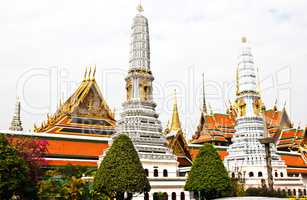 Grand Palace, the major tourism attraction in Bangkok, Thailand.
