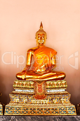 Buddha in Wat Pho Thailand.