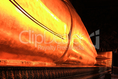 Reclining Buddha statue in Thailand Buddha Temple Wat Pho , Asia