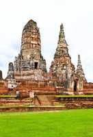 Wat Chaiwatthanaram Temple. Ayutthaya Historical Park, Thailand.