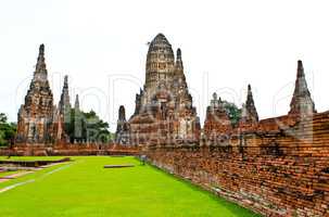 Wat Chaiwatthanaram Temple. Ayutthaya Historical Park, Thailand.