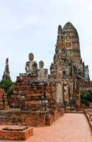 Wat Chaiwatthanaram Temple. Ayutthaya Historical Park, Thailand.