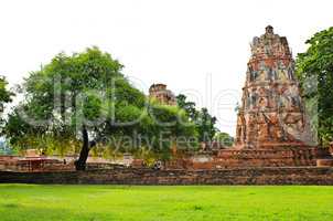 Stupa at Wat Mahathat, Ayutthaya, Thailand