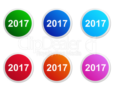 2017 Buttons