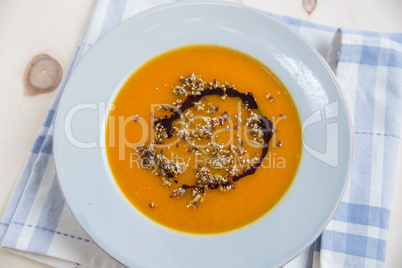 Kürbis Suppe