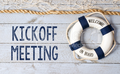 Kickoff Meeting - Welcome on Board