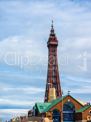 The Blackpool Tower (HDR)