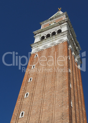 St Mark campanile in Venice