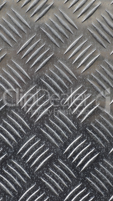 Grey steel diamond plate background - vertical