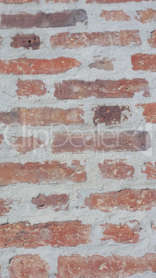 Red bricks background