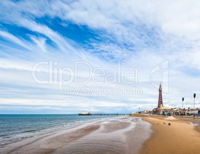 The Blackpool Tower (HDR)