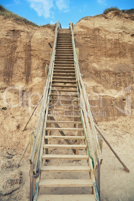 stairway to a beach