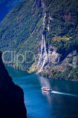 Geiranger fjord, Norway.