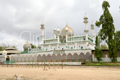 Old mosque with several
