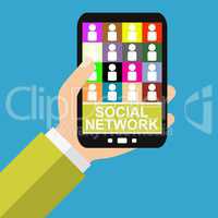 Social Media auf dem Smartphone