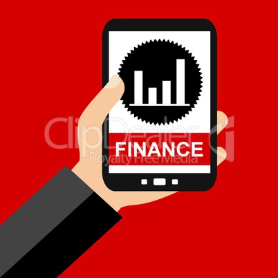 Finance auf dem Smartphone