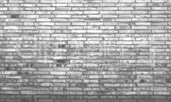 Grau alte Backsteinmauer als Hintergrund