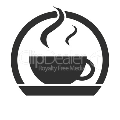 Symbol für Café, Bäckerei oder Cafeteria