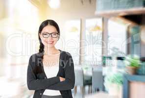 Owner and her new cafe