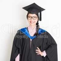 University student in graduation day